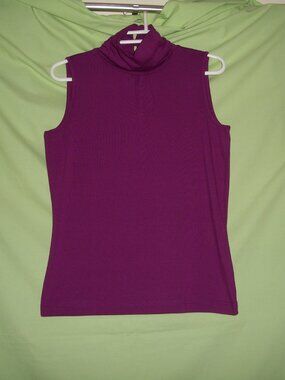 NWOT Gerry Weber Purple Sleeveless Top Size S